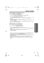 Предварительный просмотр 57 страницы Panasonic KX-TG2357C Operating Instructions Manual