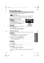 Предварительный просмотр 67 страницы Panasonic KX-TG2357C Operating Instructions Manual