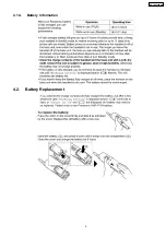 Предварительный просмотр 9 страницы Panasonic KX-TG2359BXB Service Manual