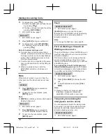 Предварительный просмотр 18 страницы Panasonic KX-TG235CSK Operating Instructions Manual