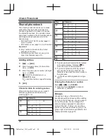 Предварительный просмотр 20 страницы Panasonic KX-TG235CSK Operating Instructions Manual