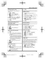 Предварительный просмотр 21 страницы Panasonic KX-TG235CSK Operating Instructions Manual