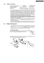 Предварительный просмотр 9 страницы Panasonic KX-TG2360JX Service Manual