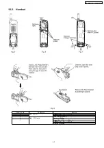 Предварительный просмотр 41 страницы Panasonic KX-TG2360JX Service Manual