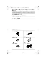 Preview for 2 page of Panasonic KX-TG2361JX Operating Instructions Manual