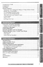 Preview for 5 page of Panasonic KX-TG2382B - 2.4GHz Phone System Operating Instructions Manual