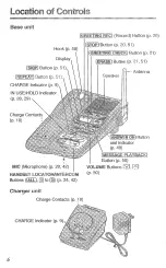 Preview for 6 page of Panasonic KX-TG2382B - 2.4GHz Phone System Operating Instructions Manual