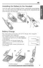 Preview for 9 page of Panasonic KX-TG2382B - 2.4GHz Phone System Operating Instructions Manual