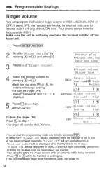 Preview for 18 page of Panasonic KX-TG2382B - 2.4GHz Phone System Operating Instructions Manual