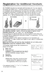 Preview for 24 page of Panasonic KX-TG2382B - 2.4GHz Phone System Operating Instructions Manual