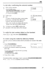 Preview for 27 page of Panasonic KX-TG2382B - 2.4GHz Phone System Operating Instructions Manual