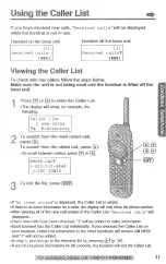 Preview for 31 page of Panasonic KX-TG2382B - 2.4GHz Phone System Operating Instructions Manual