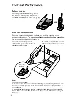 Preview for 6 page of Panasonic KX TG2382PW Operating Instructions Manual