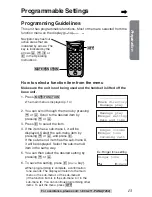 Preview for 13 page of Panasonic KX TG2382PW Operating Instructions Manual