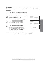 Preview for 41 page of Panasonic KX TG2382PW Operating Instructions Manual