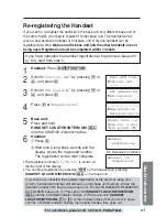 Preview for 63 page of Panasonic KX TG2382PW Operating Instructions Manual