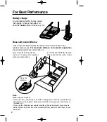 Предварительный просмотр 6 страницы Panasonic KX-TG2383B Operating Instructions Manual