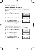 Предварительный просмотр 36 страницы Panasonic KX-TG2383B Operating Instructions Manual