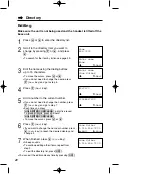 Предварительный просмотр 40 страницы Panasonic KX-TG2383B Operating Instructions Manual