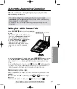 Предварительный просмотр 49 страницы Panasonic KX-TG2383B Operating Instructions Manual