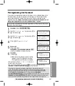 Предварительный просмотр 63 страницы Panasonic KX-TG2383B Operating Instructions Manual