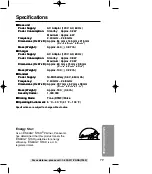 Preview for 79 page of Panasonic KX-TG2383B Operating Instructions Manual