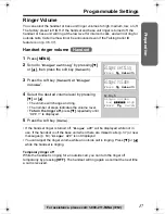 Предварительный просмотр 17 страницы Panasonic KX-TG2386 Operating Instructions Manual