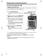 Предварительный просмотр 24 страницы Panasonic KX-TG2386 Operating Instructions Manual