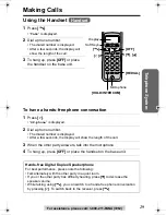 Предварительный просмотр 29 страницы Panasonic KX-TG2386 Operating Instructions Manual