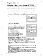 Предварительный просмотр 40 страницы Panasonic KX-TG2386 Operating Instructions Manual