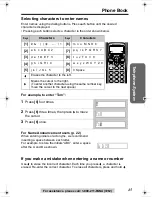 Предварительный просмотр 45 страницы Panasonic KX-TG2386 Operating Instructions Manual