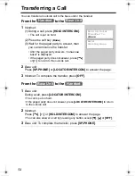 Предварительный просмотр 54 страницы Panasonic KX-TG2386 Operating Instructions Manual