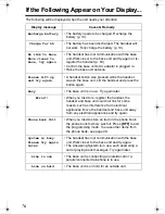 Предварительный просмотр 76 страницы Panasonic KX-TG2386 Operating Instructions Manual