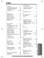 Предварительный просмотр 87 страницы Panasonic KX-TG2386 Operating Instructions Manual