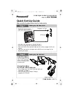 Panasonic KX-TG2386 Quick Setup Manual preview