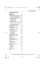 Preview for 3 page of Panasonic KX-TG2388 Operating Instructions Manual