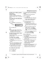 Preview for 17 page of Panasonic KX-TG2388 Operating Instructions Manual