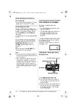 Предварительный просмотр 48 страницы Panasonic KX-TG2388 Operating Instructions Manual