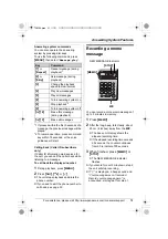 Предварительный просмотр 51 страницы Panasonic KX-TG2388 Operating Instructions Manual