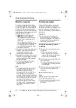 Предварительный просмотр 52 страницы Panasonic KX-TG2388 Operating Instructions Manual