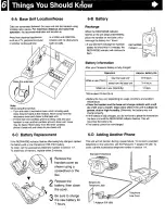 Предварительный просмотр 6 страницы Panasonic KX-TG2396B User Manual