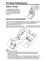 Preview for 3 page of Panasonic KX-TG2397B User Manual