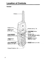 Preview for 6 page of Panasonic KX-TG2397B User Manual