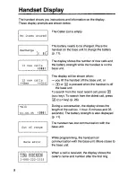 Предварительный просмотр 8 страницы Panasonic KX-TG2397B User Manual