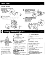 Preview for 3 page of Panasonic KX-TG2401 Operating Instructions Manual