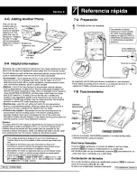 Preview for 6 page of Panasonic KX-TG2401 Operating Instructions Manual