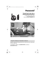 Panasonic KX-TG2411C Operating Instructions Manual preview