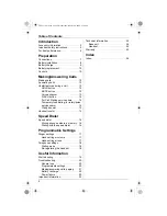 Preview for 2 page of Panasonic KX-TG2411C Operating Instructions Manual