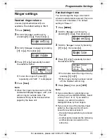 Preview for 31 page of Panasonic KX-TG2420 Operating Instructions Manual