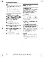 Preview for 34 page of Panasonic KX-TG2420 Operating Instructions Manual